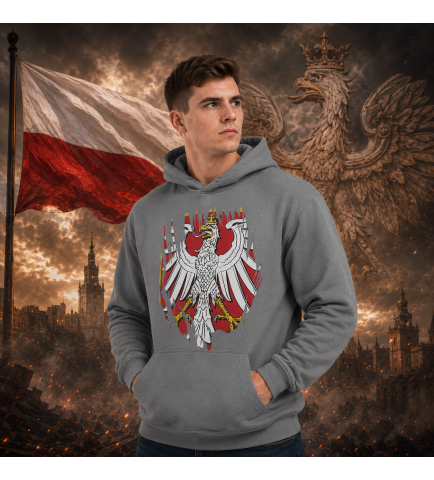 BLUZA Z KAPTUREM ORZEŁ 5